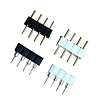 Соединительная вилка для светодиодной ленты RGB5050 12/24V 10мм